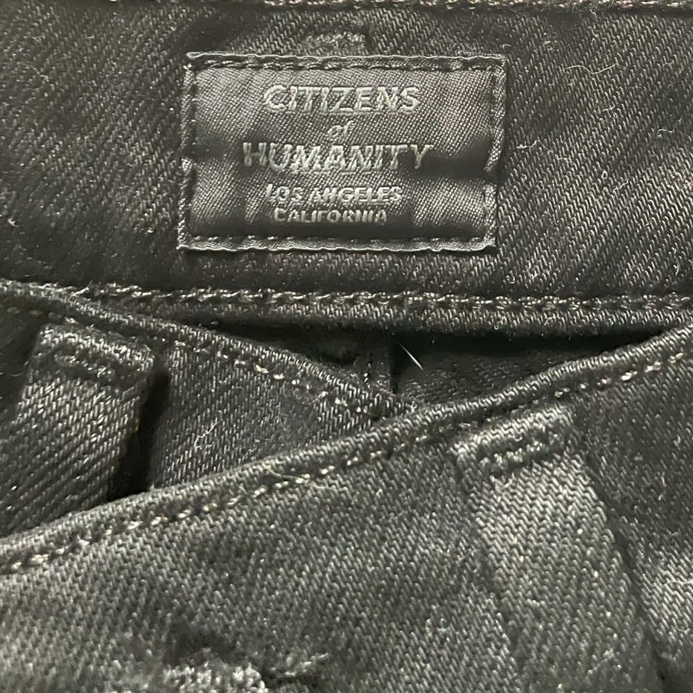 Citizens of Humanity Black Bootcut Flare Jeans - Picture 3 of 4